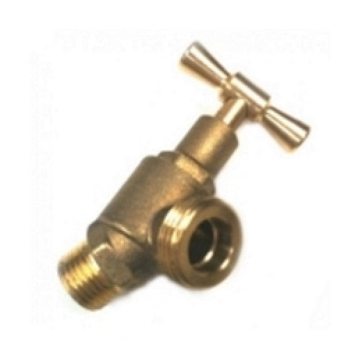 Brass Angle Hose Tap 15mm